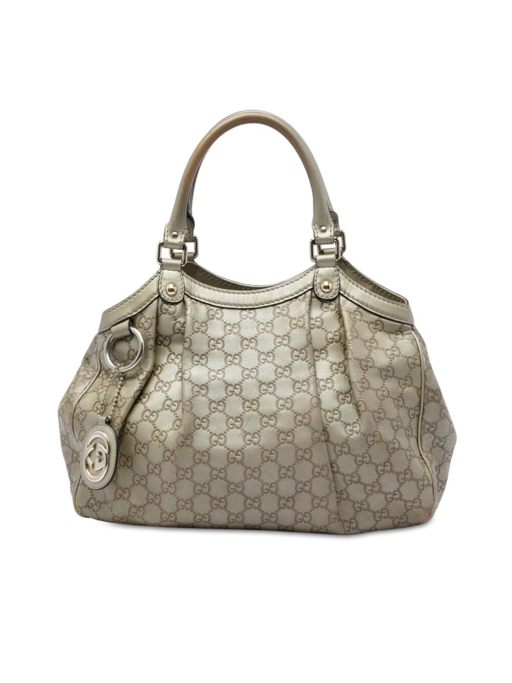 Gucci Medium Ssima Sukey Tote Pre-Loved #361786G50B